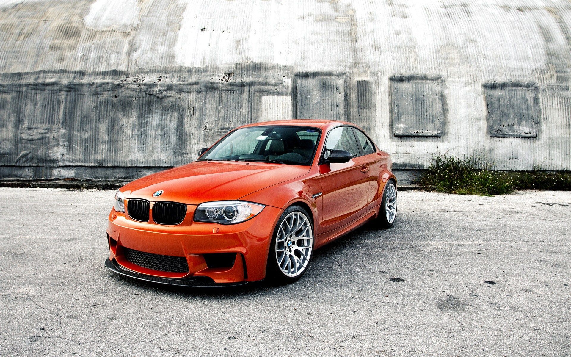 Orange bmw 1m #5