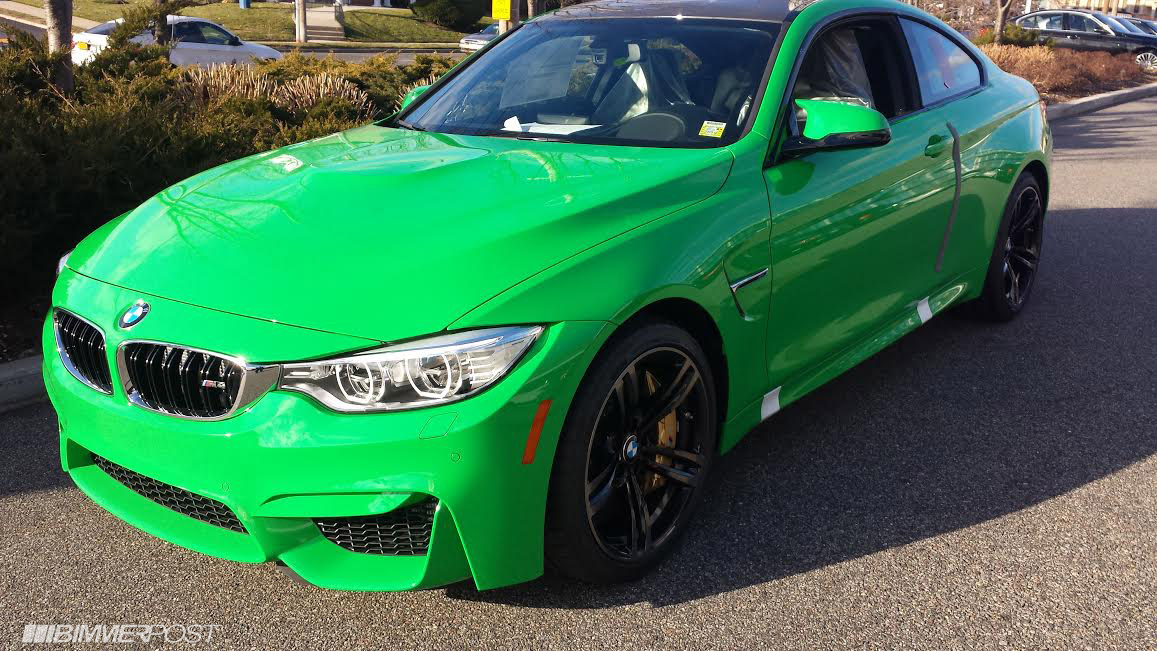 BMW m3 Green Color