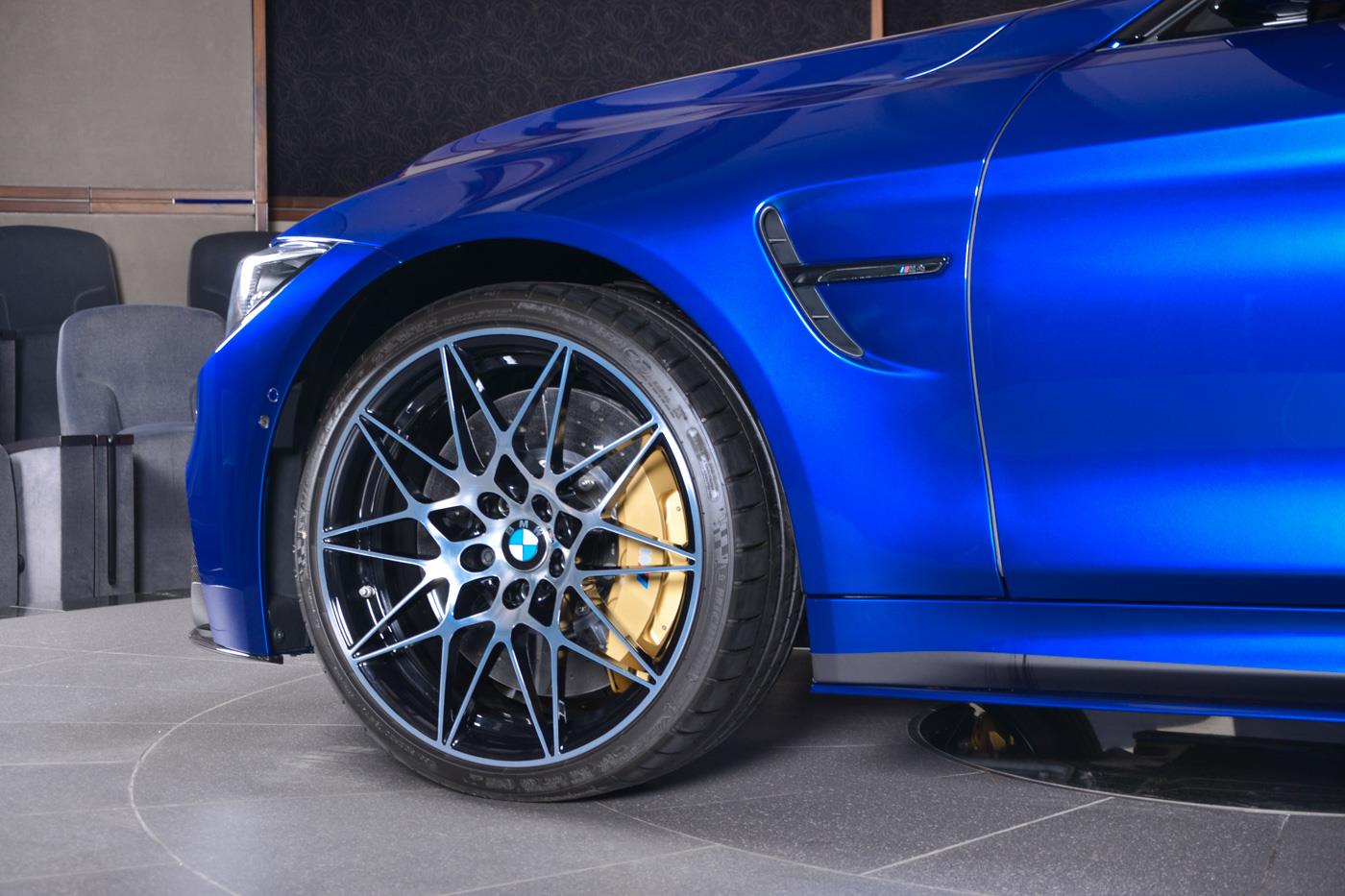 BMW m4 San Marino Blue